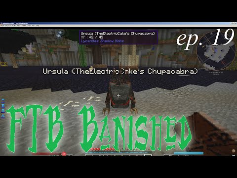 Let's Play FTB Banished - Ep. 22 - Taming Chupacabras & Golem Animation Cores