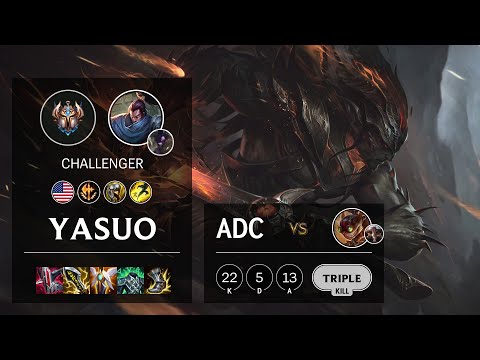 Yasuo ADC vs Ziggs - NA Challenger Patch 11.12