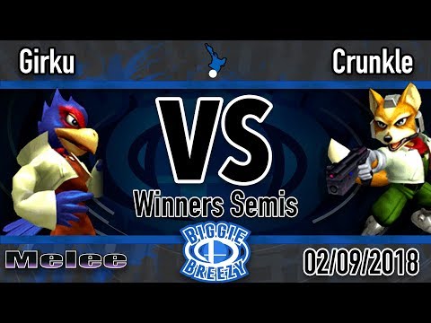 Biggie Breezy: Girku (Falco) Vs. Crunkle (Fox) - WSF Melee
