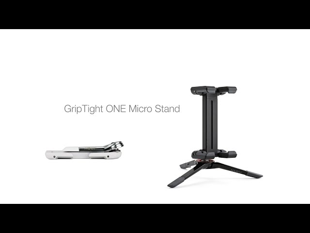Vidéo teaser pour NEW GripTight ONE Micro Stand - by JOBY