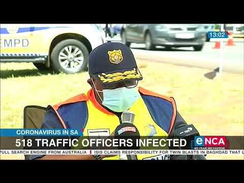 Over 500 traffic officers test positive for COVID 19