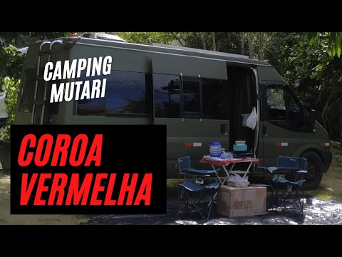 Camping em Coroa Vermelha Bahia Próximo a Porto Seguro | Mutari | Motorhome | Vanlife | Viagem