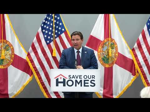 Governor DeSantis Signs Bills to Prevent Property Tax Hikes and Improve Fiscal Accountability