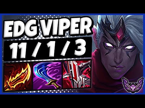 Varus vs Ezreal ADC [ EDG Viper ] Patch 12.19 Ranked Master NA ✅
