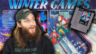 When It SNOWS Outside, You Play Winter Games On The NES!