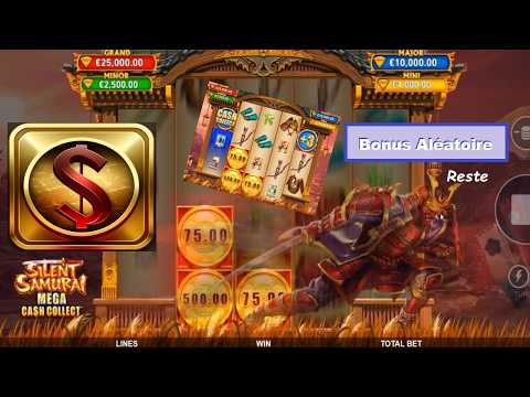 ➡️ Want the bonus "MEGA CASH COLLECT" ➡️ Slot SILENT SAMURAI