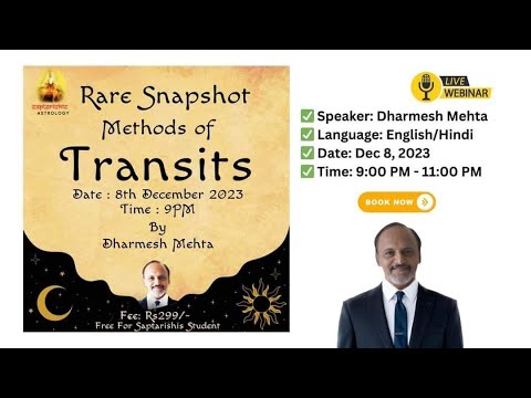 Transit Techniques in details | With Saptarishi Astrology | DM Astrology