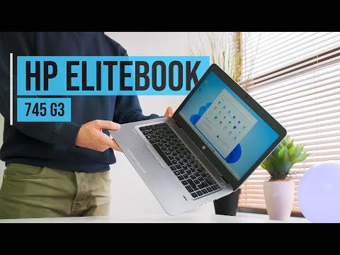 HP Elitebook 745 G3 AMD A10 PRO 8700B 1.8 GHz | 16GB | 480 SSD | BASE REFRIGERANTE | MALETÍN