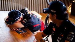 Let's Play The Yes or No Game with Max Verstappen and Sergio Perez