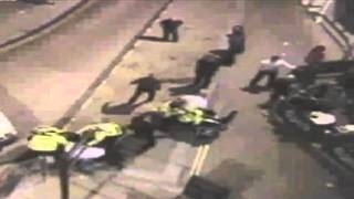 Drunk dad uses blind friend's walking stick to attack bouncer outside of Northamptonshire pub