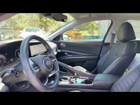 2021 Hyundai Elantra Ultimate Tech IVT in Silver for sale at Finch Chrysler Dodge Jeep Ram Ltd in London, ON