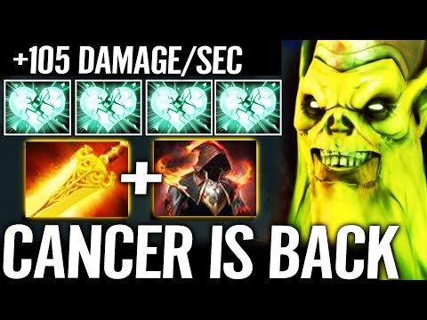🔥 Necrophos CANCER MID IS BACK — Radiance + Cloak of Flames +105 DPS WTF Burning Meta Dota 2 Pro