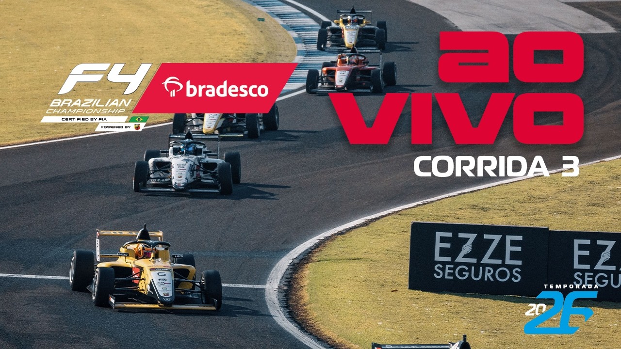 AO VIVO | BRADESCO FIA FÓRMULA 4 BRASIL | ETAPA 3 - CORRIDA 3 | INTERLAGOS, SP