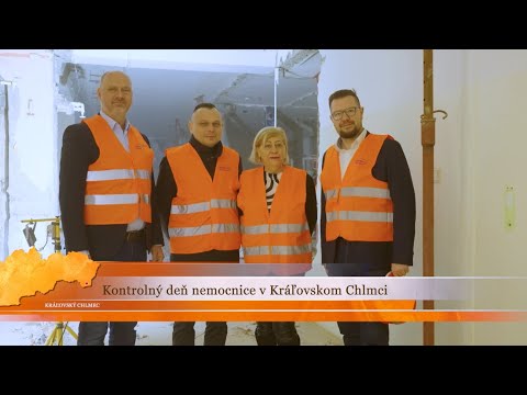 Rekonštrukcia nemocnice v Kráľovskom Chlmci napreduje! 
