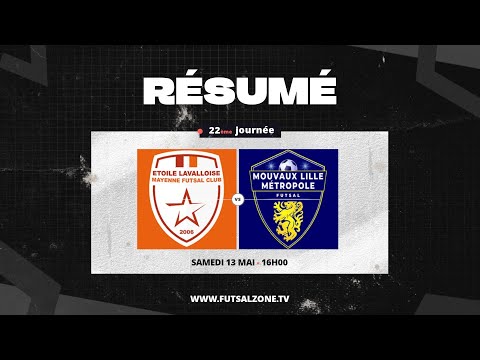 D1 Futsal - J22 Etoile Lavalloise FC vs Mouvaux Lille MF