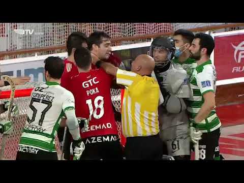 Agressões no Derby Hoquei Patins