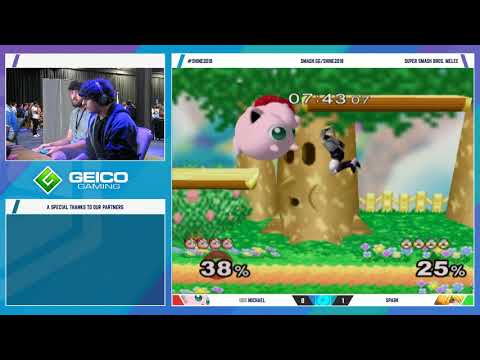 Shine 2018 SSBM - UGS | Michael (Jigglypuff) Vs. Spark (Sheik) Smash Melee R2 Pools