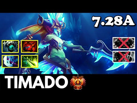 TIMADO NAGA SIREN STUNNING DOTA 2 PRO GAMEPLAY 7.28A