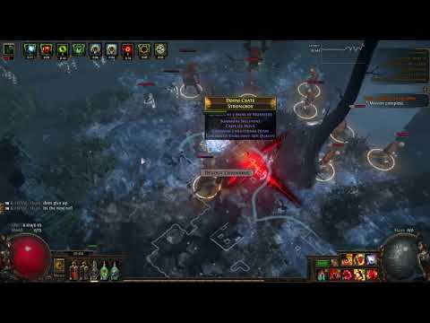 PoE 3.15 SSFHC - Gladiator SST - DuGniakVII level 88 - half killed by StrongBox ice nova