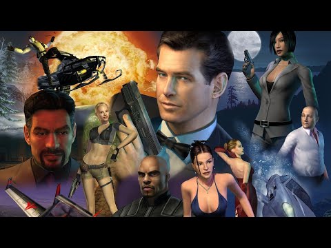 James Bond 007: Nightfire Cutscenes (Game Movie) 2002