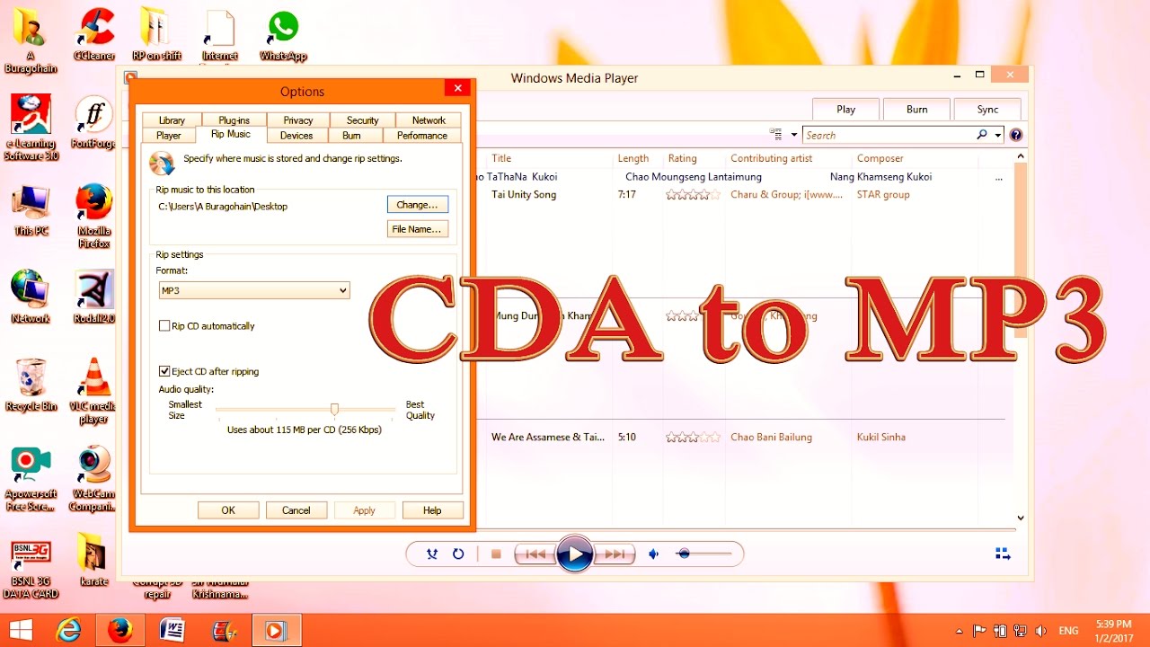 Download Mp3 To Cda Converter How to copy music file cda from CD to mp Download Mp3 To Cda Converter
