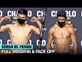 DANIEL ROMAN VS JUAN CARLOS PAYANO (FULL WEIGH IN & FACE OFF VIDEO)