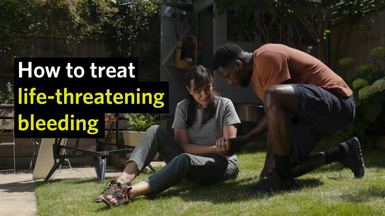 First Aid Training: Life-threatening bleeding