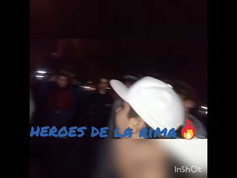 los tuyos(craken)vs los 3 chiflaos(big jr) 8VOS HEROES DE LA RIMA(aniversario 3vs3)