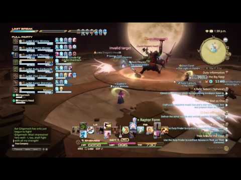 FINAL FANTASY XIV Battle in the big keep