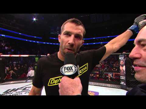 Fight Night New Jersey: Luke Rockhold Octagon Interview