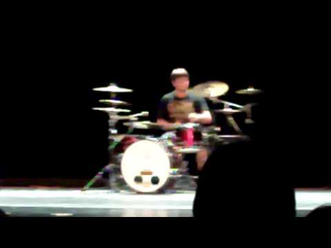 Granite City HS Talent Show 10/26/10 Brandon Barker Drum Solo "Big N Tasty" Pt.1