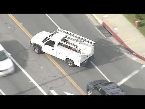 04/04/2019: Car Chase Equipment Truck with Dangerous Ending - Unedited
