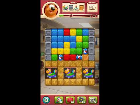 Toon Blast Level 3397 - NO BOOSTERS 🐻🐺🐱 | SKILLGAMING ✔️