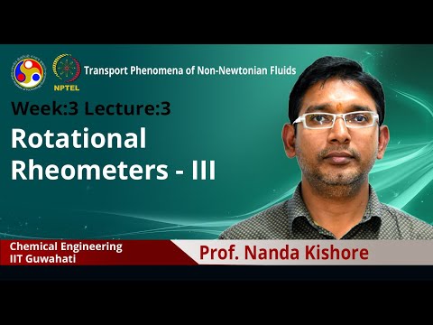 Transport Phenomena of Non Newtonian Fluids Intro Video