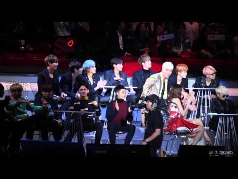 151202 MAMA BTS reaction to BIGBANG "Bae Bae"