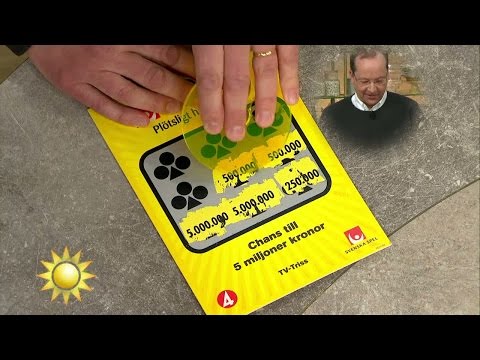 Trissvinnaren - nu blir det Hawaii! - Nyhetsmorgon (TV4)