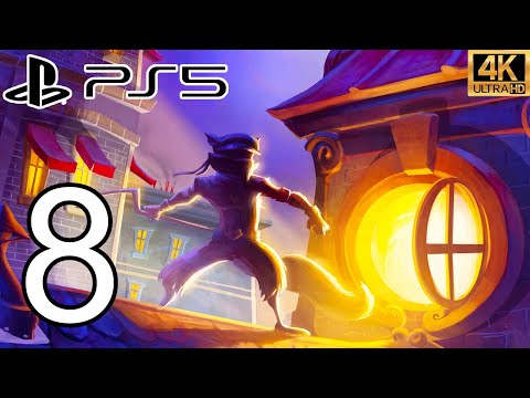 SLY COOPER 4 THIEVES IN TIME PS5 Gameplay Walkthrough Part 8 FULL GAME 4K 60FPS - No Commentary