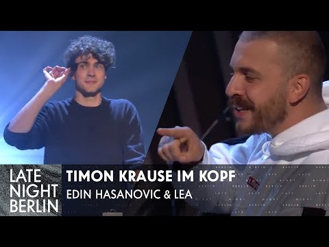 LEA & Edin Hasanovic are mentalized - Timon Krause in the head | Late Night Berlin | ProSieben
