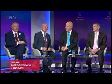 Michal Horáček - trapas na TV nova (Předvolební debata)