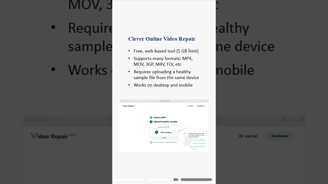 Learn how to repair corrupted video files with free, reliable methods #video #corruption