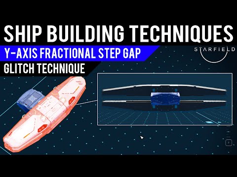 Y-Axis Fractional Step Gap (Glitch Technique) - #Starfield Ship Building Techniques