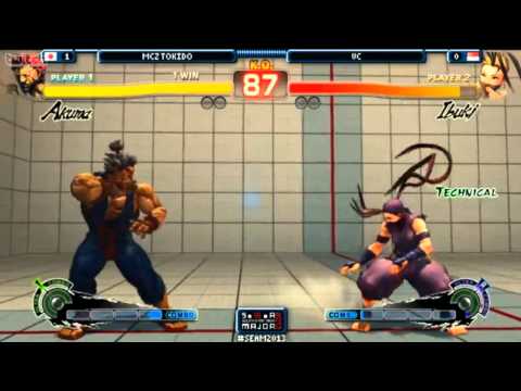 South East Asia Major 2013 Super Street Fighter 4：Arcade Edition TOKIDO vs VC