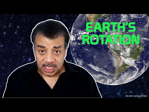 Neil deGrasse Tyson Explains the Earth's Rotation