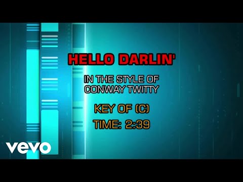 Conway Twitty - Hello Darlin' (Karaoke)