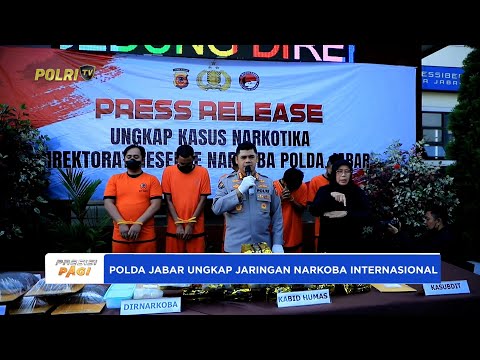 POLDA JABAR AMANKAN 17 KG SABU DAN GANJA DARI JARINGAN SEGITIGA EMAS