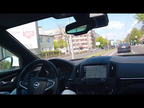 Opel Insignia Adaptive Cruise Control (ACC) Stop&Go City Traffic