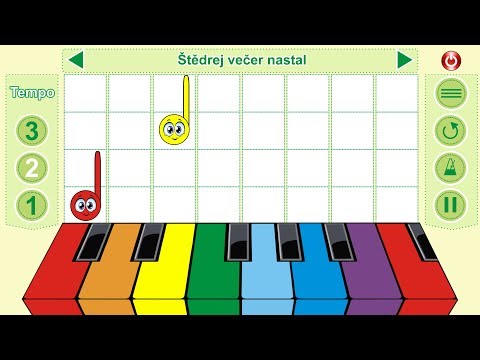 Smillingo - Štědrej večer nastal | Pesničky pre deti | Zábavná aplikácia pre deti