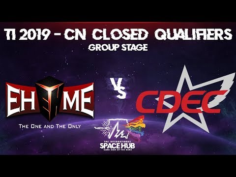 EHOME vs CDEC - TI9 CN Regional Qualifiers: Group Stage
