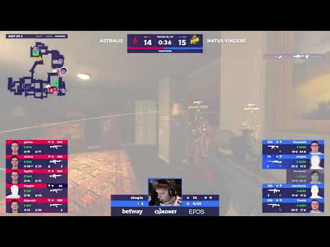 ELECTRONIC BURNING 3K SAVES THE DAY IN THE LAST ROUND | INFERNO | NATUS VINCERE VS ASTRALIS