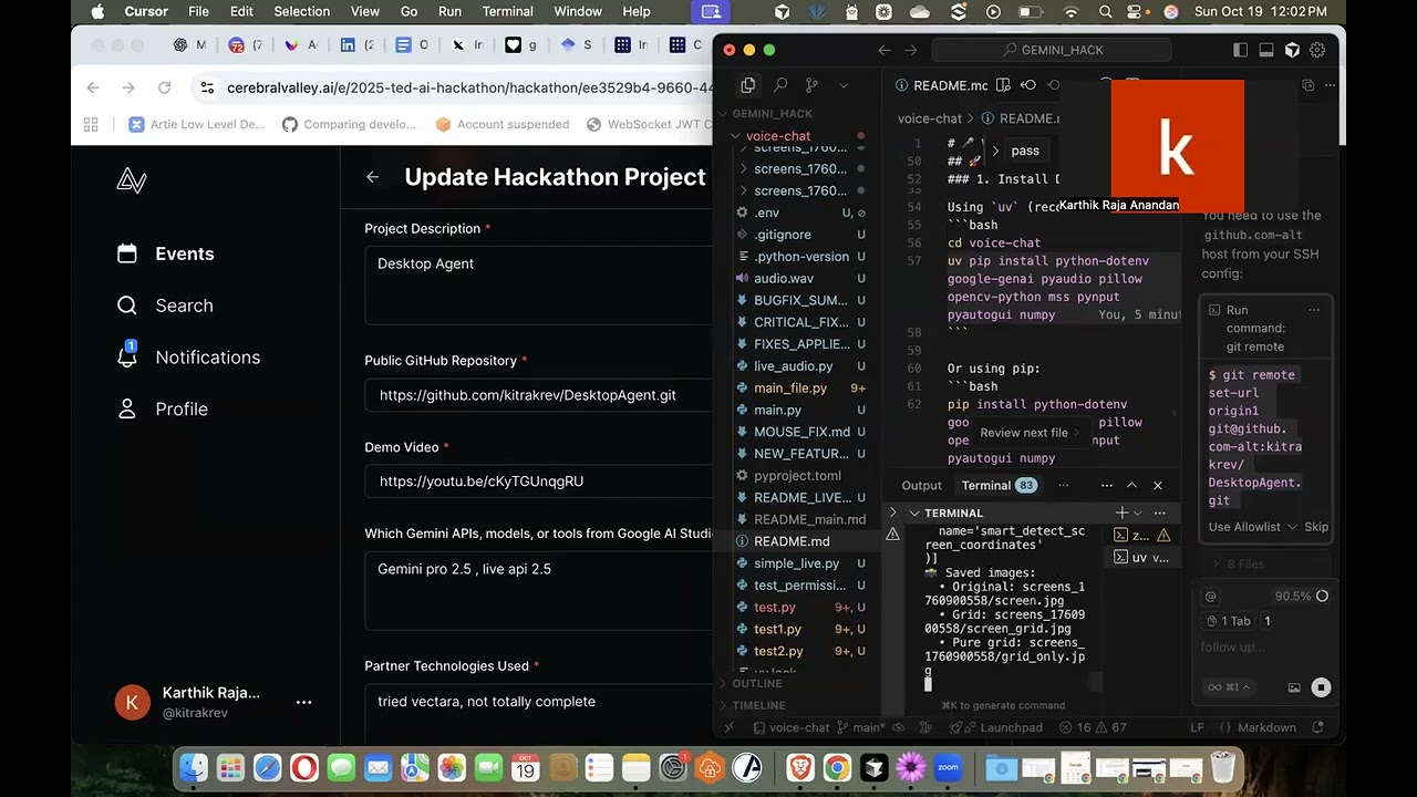 Desktop Agent project preview